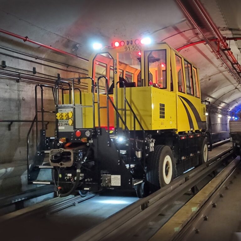 Photo en tunnel du Loco Dragon LV355 Geismar