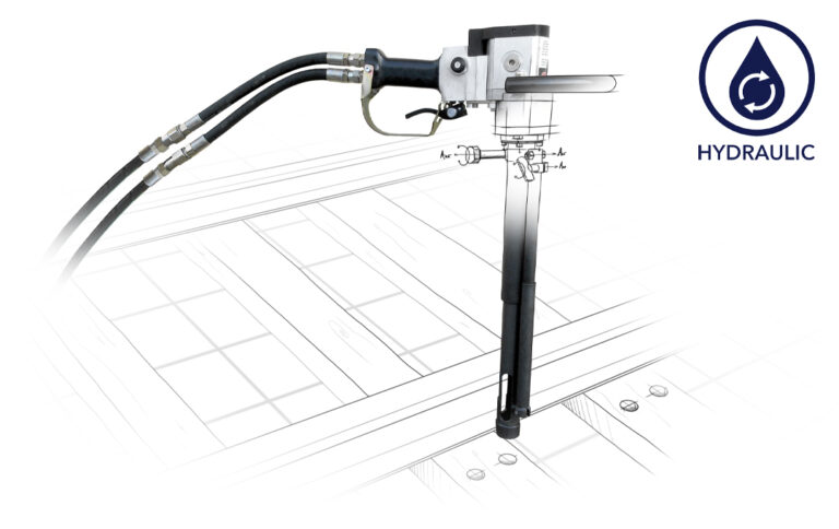 Geismar PTXL-H Portable hydraulic tie drill