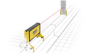 Appareil numérique bluetooth de mesure laser de nivellement et de l'alignement du rail